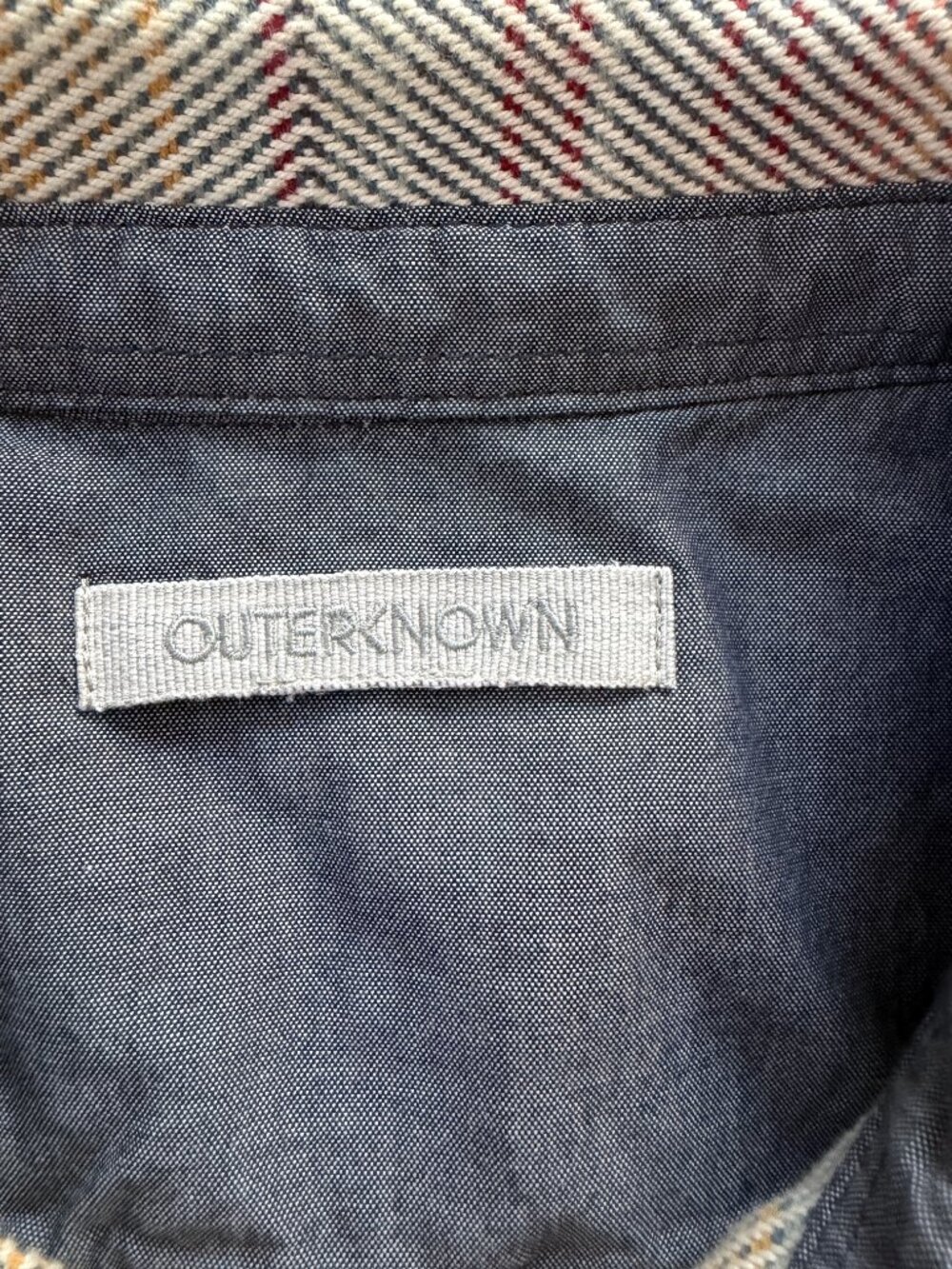 Outerknown Blanket Shirt Sunrise Mojave Stripe Men's Size L - - Picture 7 of 14